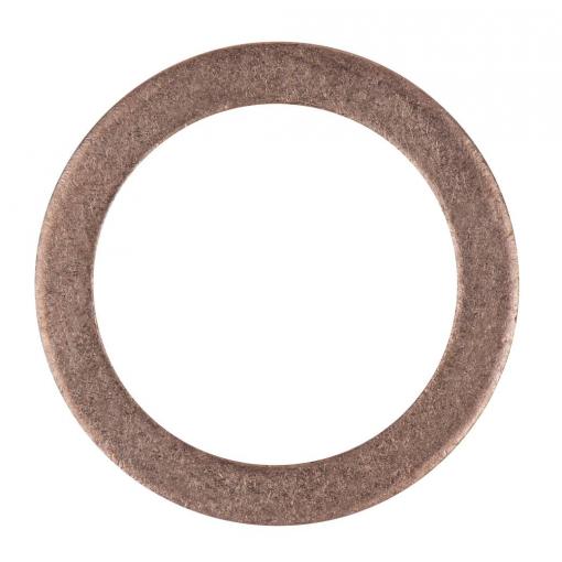 KS Tools 430.0502 Těsnicí kroužek, měď, vnější Ø 17 mm, vnitřní Ø 12 mm, balení 1 ks