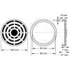 KS Tools 160.0490 Gumový talíř (Ø x v) 100 mm x 21 mm