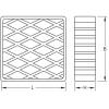 KS Tools 160.0483 Gumové podložky (d x š x v) 116.5 x 116.5 x 36.5 mm