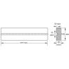 KS Tools 160.0484 Gumové podložky (d x š x v) 373 x 100 x 35 mm