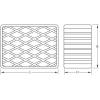 KS Tools 160.0480 Gumové podložky (d x š x v) 160 x 120 x 80 mm