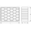 KS Tools 160.0479 Gumové podložky (d x š x v) 160 x 120 x 60 mm