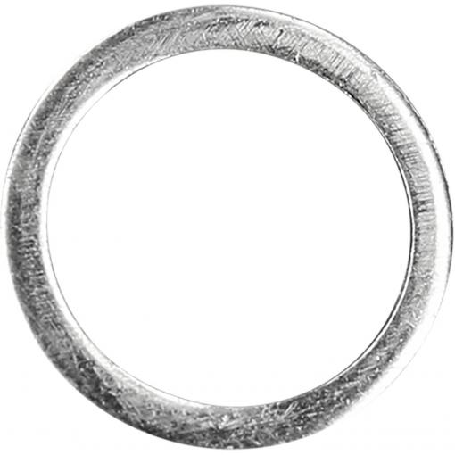KS Tools 430.1020 Těsnicí kroužek, hliník, vnější Ø 15,5 mm, vnitřní Ø 12 mm, sada 10 kusů