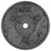 KS Tools 160.0498 Gumový talíř (Ø x v) 140 mm x 28 mm