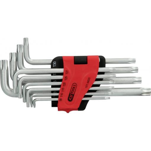 KS Tools 151.4820 TX sada klíčů TB 8, TB 10, TB 15, TB 20, TB 25, TB 27, TB 30, TB 40, TB 45, TB 50 10dílná