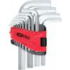 KS Tools 151.4600 inbus sada klíčů 1/16 palec, 5/64 palec, 3/32 palec, 1/8 palec, 5/32 palec, 3/16 palec, 7/32 palec, 1/4 palec, 5/16 palec, 3/8 palec, 1/2