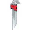KS Tools 151.4550 TX sada klíčů T 10, T 15, T 20, T 25, T 27, T 30, T 40, T 45, T 50 9dílná