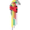 KS Tools 151.4650 inbus sada klíčů 1/16 palec, 5/64 palec, 3/32 palec, 1/8 palec, 5/32 palec, 3/16 palec, 7/32 palec, 1/4 palec, 5/16 palec, 3/8 palec, 1/2