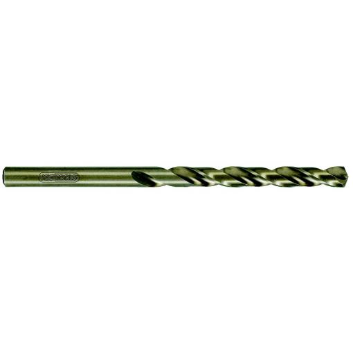 KS Tools 330.3077 HSS-G-Co 5 spirálový vrták, 7.7 mm, DIN 338, 10 ks