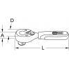 KS Tools 935.1495 935.1495 ráčna 1/4 125 mm