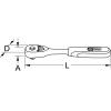 KS Tools 935.1290 935.1290 ráčna 1/2 275 mm