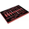 KS Tools 811.1018 sada klíčů 2 mm, 2.5 mm, 3 mm, 4 mm, 5 mm, 6 mm, 7 mm, 8 mm, 10 mm T 8, T 10, T 15, T 20, T 25, T 27, T 30, T 40, T 50 18dílná