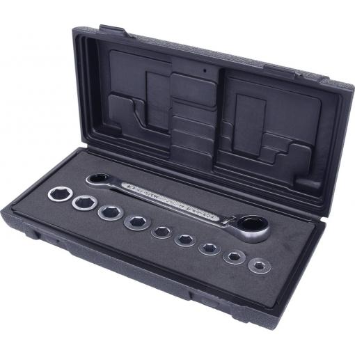 KS Tools 503.4645 503.4645 oboustranný očkový klíč Délka klíče (cm) (jen pro nadpis) 8 - 17 mm