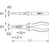 KS Tools 117.5412 117.5412 boční štípací kleště 160 mm