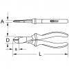 KS Tools 117.5411 117.5411 silové boční štípací kleště 185 mm