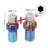 KS Tools 150.2540 150.2540 sada závitníků metrický M20, M22 Speciální nástrojová ocel 1 ks