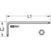 KS Tools 151.4303 klíč 3 mm
