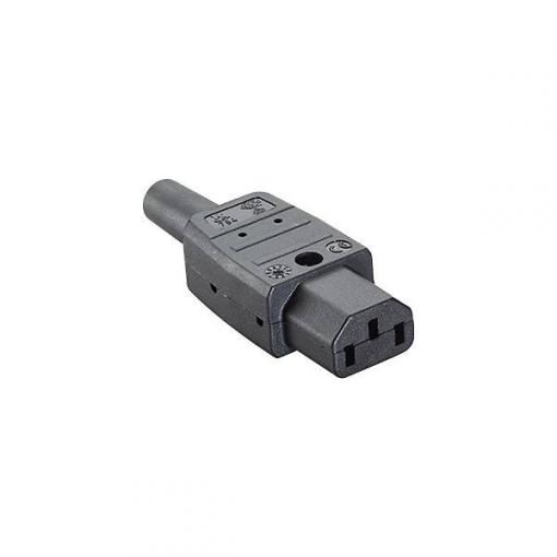 Bachmann 915170 IEC zástrčka C13/C14 černá 1 ks