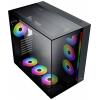 Xigmatek AQUA Ultra midi tower PC skříň černá