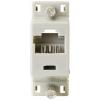TRU COMPONENTS D-SUB adaptér D-SUB zástrčka 15pólová - RJ45 zásuvka 1 ks