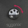 Sygonix SY-6028442 LED nástěnné světlo s PIR detektorem Energetická třída (EEK2021): F (A - G) SMD LED 10.8 W černá