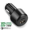 4Smarts 456260 USB nabíječka, Rychlonabíječka, 1x USB-C®, 1x USB A , 65 W, 18 W, Dodávka energie, Quick Charge, černá