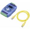 TRU COMPONENTS TC-ME31-AAAX2240 Modul rozhraní Modbus-RTU, Modbus-TCP, Modbus Gateway , DI/O, analogové, RJ-45, RS-485 počet vstupů: 4 x Počet výstupů: 4 x 12