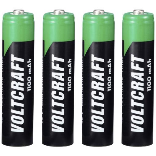 VOLTCRAFT HR03 akumulátor AAA Ni-MH 1100 mAh 1.2 V 4 ks
