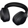 Jabra Evolve2 85 MS Headset uzavřená (Over Ear) Bluetooth®, kabelová stereo černá Redukce šumu mikrofonu regulace hlasitosti, Indikátor nabití, Vypnutí zvuku