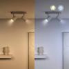 WiZ 8720169076723 LED Energetická třída (EEK2021) F (A - G) GU10 žárovka 4.7 W teplá až studená bílá, RGBW 2 ks
