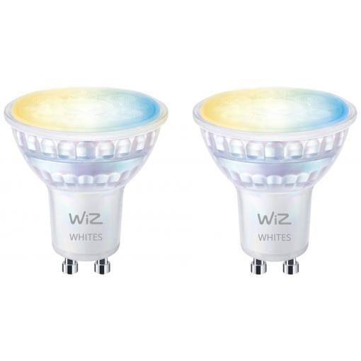 WiZ 8720169076709 LED Energetická třída (EEK2021) F (A - G) GU10 žárovka 4.7 W teplá až studená bílá 2 ks