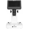 TOOLCRAFT TO-9076404 TOOLCRAFT 12.7 cm (5) LCD digitální mikroskop s polarizátorem 300 x dopadající světlo, procházející světlo