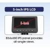 TOOLCRAFT TO-9076404 TOOLCRAFT 12.7 cm (5) LCD digitální mikroskop s polarizátorem 300 x dopadající světlo, procházející světlo