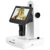 TOOLCRAFT TO-9076404 TOOLCRAFT 12.7 cm (5) LCD digitální mikroskop s polarizátorem 300 x dopadající světlo, procházející světlo