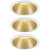 Paulmann 4064161325903 vestavné svítidlo, LED, 26 W, bílá, zlatá, sada 4 ks