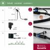 Paulmann Plantini 4064161325941 Osvětlovací systém Plug&Shine startovací sada LED zahradních reflektorů LED 10 W antracitová
