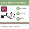 Paulmann Plantini 4064161325941 Osvětlovací systém Plug&Shine startovací sada LED zahradních reflektorů LED 10 W antracitová