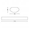 Philips LED Projectline Batten W12L117 5300lm 4000K 8718696169407 LED světlo do vlhkých prostor 50 W přírodní bílá bílá