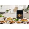 Panasonic NF-CC600AXE horkovzdušná fritéza 6 l 1450 W Cool touch pouzdro, Přidání páry, Digitální časovač, LCD displej, Kontrolní okénko, automatický