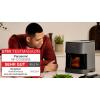 Panasonic NF-CC500SXE horkovzdušná fritéza 5 l 1450 W Cool touch pouzdro, Přidání páry, Digitální časovač, LCD displej, Kontrolní okénko, automatický