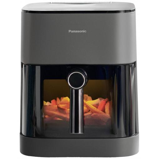 Panasonic NF-CC500SXE horkovzdušná fritéza 5 l 1450 W Cool touch pouzdro, Přidání páry, Digitální časovač, LCD displej, Kontrolní okénko, automatický