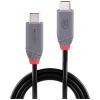 LINDY Kabel USB-C USB 4.0 USB-C ® zástrčka 2.00 m černá 36958