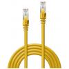 LINDY 47865 RJ45 síťové kabely, propojovací kabely CAT 6A S/FTP 3.00 m žlutá 1 ks