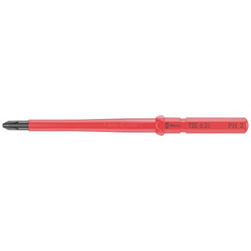 Wera Kraftform Kompakt VDE 62 i PH 2 x 157 mm TIE pro elektrotechniky křížový výměnné bity s rukojetí PH 2