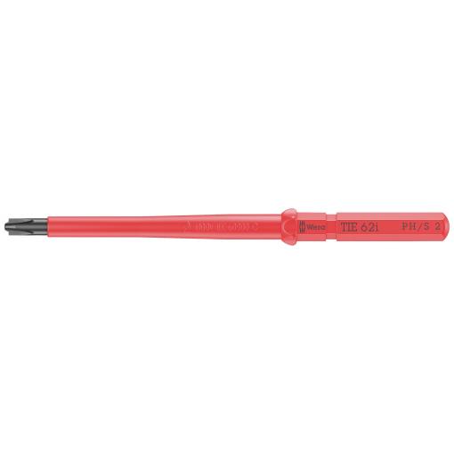 Wera Kraftform Kompakt VDE 62 i PH/S # 2 x 157 mm TIE pro elektrotechniky Plus/Minus výměnné bity s rukojetí 2 mm