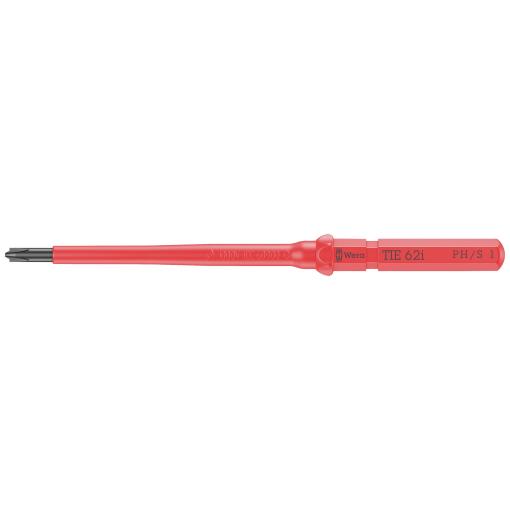Wera Kraftform Kompakt VDE 62 i PH/S # 1 x 157 mm TIE pro elektrotechniky Plus/Minus výměnné bity s rukojetí 1 mm
