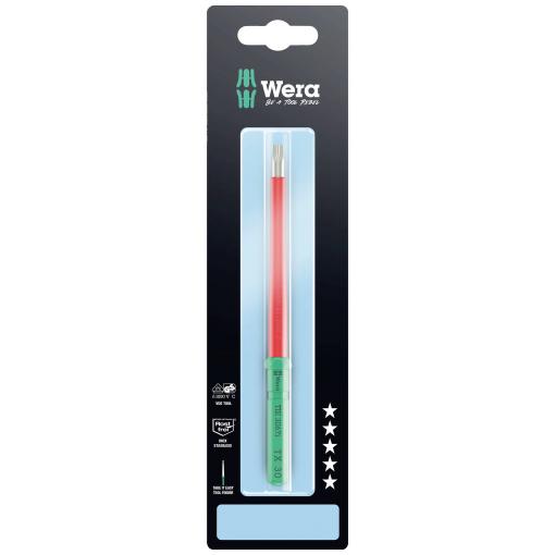 Wera Kraftform Kompakt VDE 3067 i TX 30x157mm TIE SB pro elektrotechniky TORX výměnné bity s rukojetí TX 30