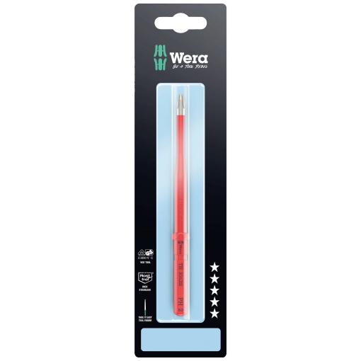 Wera Kraftform Kompakt VDE 3062 iS PH 2 x 157 mm TIE SB pro elektrotechniky křížový výměnné bity s rukojetí PH 2