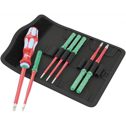 Wera Kraftform Kompakt VDE Stainless 8 extra slim 1 sada výměnných bitů, 05006630001
