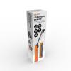 Solight pracovní nabíjecí LED lampa,  500lm + 70lm, COB, Li-Ion, USB, černooranžová - WM20